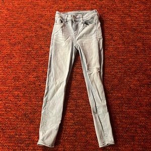 good quality american eagle skinny jeans, worn once